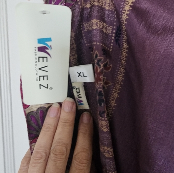 NWT Wevez Reversible Wrap skirt - Picture 6 of 6